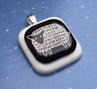 Little Black Sheep Pendant
